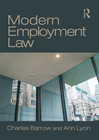 Immagine di copertina: Modern Employment Law 1st edition 9781138887879