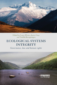 Imagen de portada: Ecological Systems Integrity 1st edition 9781138885103