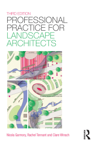 Imagen de portada: Professional Practice for Landscape Architects 3rd edition 9781138437395