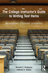 表紙画像: The College Instructor's Guide to Writing Test Items 1st edition 9781138886537