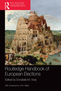 表紙画像: Routledge Handbook of European Elections 1st edition 9780415592031