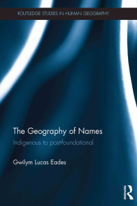 Immagine di copertina: The Geography of Names 1st edition 9780367668204
