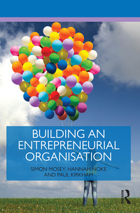 Cover image: Building an Entrepreneurial Organisation 1st edition 9781138861138