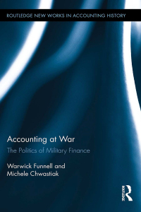 Omslagafbeelding: Accounting at War 1st edition 9781138616738