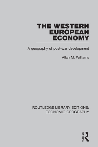表紙画像: The Western European Economy 1st edition 9781138859593