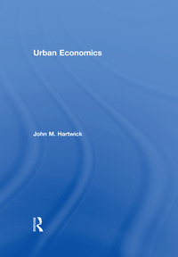Imagen de portada: Urban Economics 1st edition 9781138885646