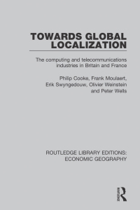 صورة الغلاف: Towards Global Localization 1st edition 9781138857841