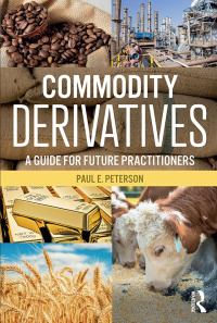 صورة الغلاف: Commodity Derivatives 1st edition 9780765645371