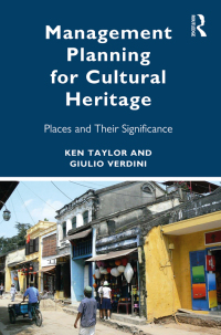 Imagen de portada: Management Planning for Cultural Heritage 1st edition 9781138857742