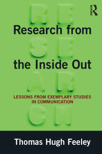 Imagen de portada: Research from the Inside Out 1st edition 9780765642851