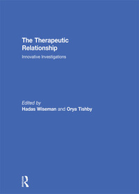 Titelbild: The Therapeutic Relationship 1st edition 9781138857506