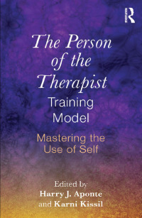 Cover image: The Person of the Therapist Training Model 1st edition 9781138856912