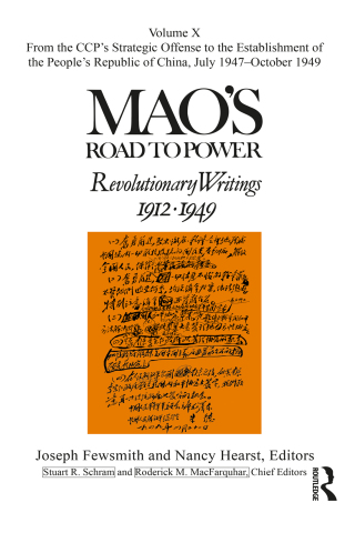 Cover image: Mao's Road to Power 1st edition 9781138856622