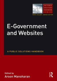 Imagen de portada: E-Government and Websites 1st edition 9780765646569