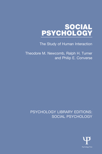 Cover image: Social Psychology 1st edition 9781138854857