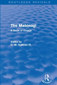 Omslagafbeelding: The Mabinogi (Routledge Revivals) 1st edition 9781138854833