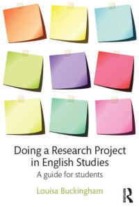 Titelbild: Doing a Research Project in English Studies 1st edition 9781138846913