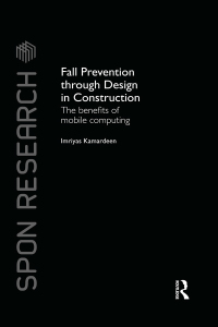 Cover image: Fall Prevention Through Design in Construction 1st edition 9780367738167