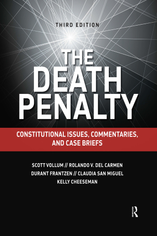 Cover image: The Death Penalty 3rd edition 9781138169180