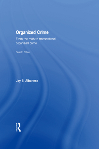 صورة الغلاف: Organized Crime 7th edition 9780367241094