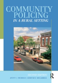 Omslagafbeelding: Community Policing in a Rural Setting 2nd edition 9781583605349