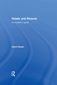 Cover image: Hotels and Resorts 1st edition 9781138853744