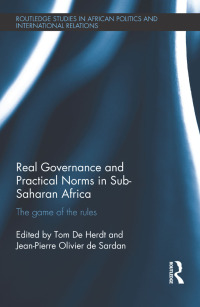 Imagen de portada: Real Governance and Practical Norms in Sub-Saharan Africa 1st edition 9781138714410