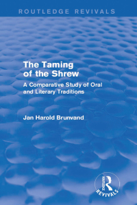 Imagen de portada: The Taming of the Shrew (Routledge Revivals) 1st edition 9781138852358