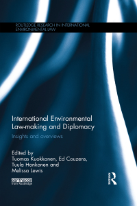 Imagen de portada: International Environmental Law-making and Diplomacy 1st edition 9781138851245