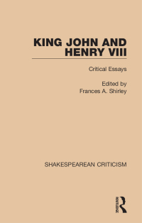 Cover image: King John and Henry VIII 1st edition 9781138853539