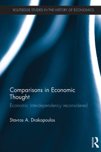 Cover image: Comparisons in Economic Thought 1st edition 9781138850545