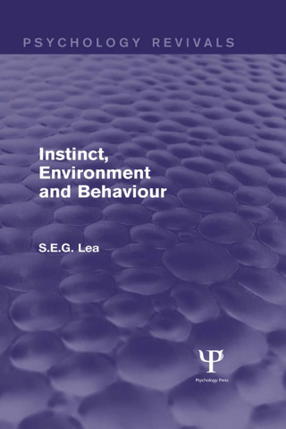 Cover image: Instinct, Environment and Behaviour 1st edition 9781138850453