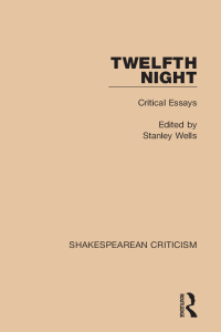 Cover image: Twelfth Night 1st edition 9781138850811