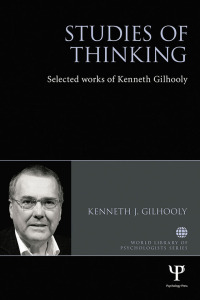 Cover image: Studies of Thinking 1st edition 9781138929166