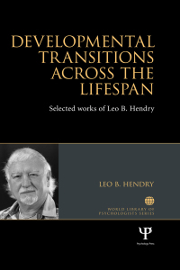 表紙画像: Developmental Transitions across the Lifespan 1st edition 9781848722798