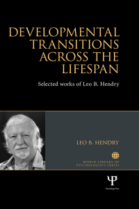 Imagen de portada: Developmental Transitions across the Lifespan 1st edition 9781848722798