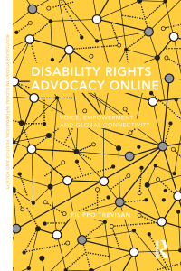 Cover image: Disability Rights Advocacy Online 1st edition 9780367000271