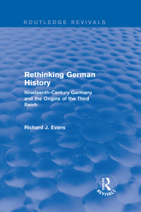 Cover image: Rethinking German History (Routledge Revivals) 1st edition 9781138846616