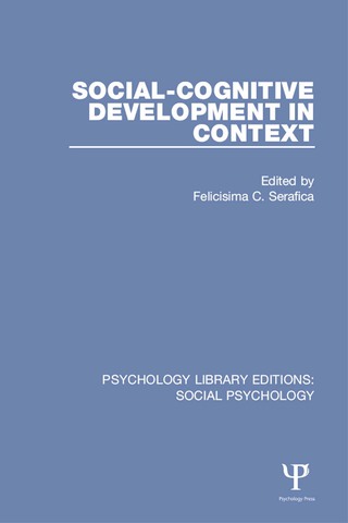 Cover image: Social-Cognitive Development in Context 1st edition 9781138846081