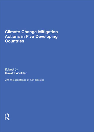 Cover image: Climate Change Mitigation Actions in Five Developing Countries 1st edition 9781138061545