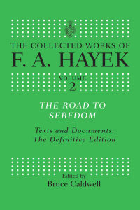 Cover image: The Road to Serfdom 1st edition 9780415035286