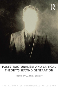 Imagen de portada: Poststructuralism and Critical Theory's Second Generation 1st edition 9781844652167