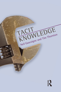 Cover image: Tacit Knowledge 1st edition 9781844655458
