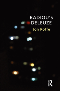 Omslagafbeelding: Badiou's Deleuze 1st edition 9781844655090