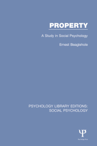 Cover image: Property 1st edition 9781138844445