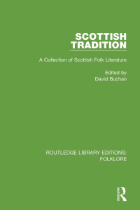 Cover image: Scottish Tradition Pbdirect 1st edition 9781138843875