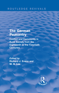 Cover image: The German Peasantry (Routledge Revivals) 1st edition 9781138842793
