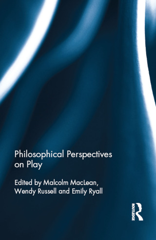 Imagen de portada: Philosophical Perspectives on Play 1st edition 9781138707597