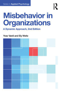 Cover image: Misbehavior in Organizations 2nd edition 9781138840973