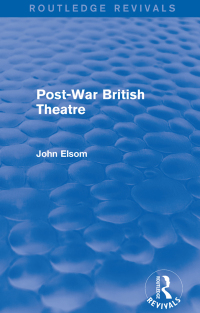 Imagen de portada: Post-War British Theatre (Routledge Revivals) 1st edition 9781138839571